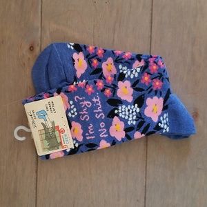 Blue Q Crew Socks